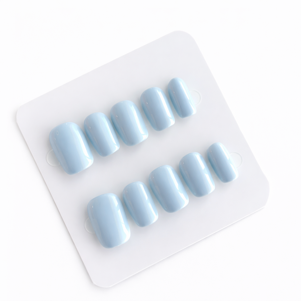 Sky | X Short Square Press On Nails