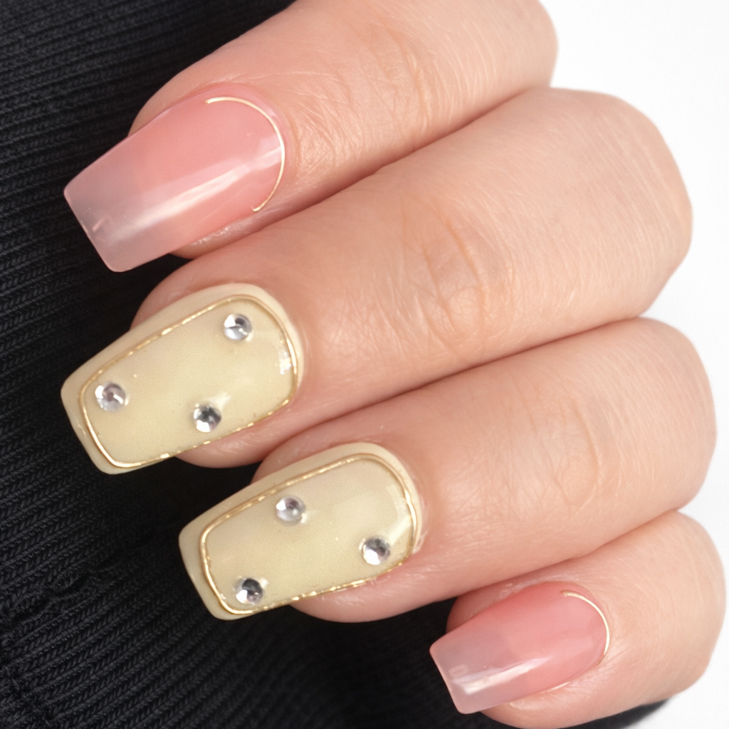 Blush Aura | Short Square